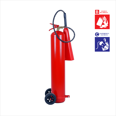 RECARGA DE EXTINTOR CO² 10KG.